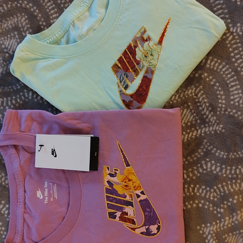 2-New Nike Big Girls Shirts